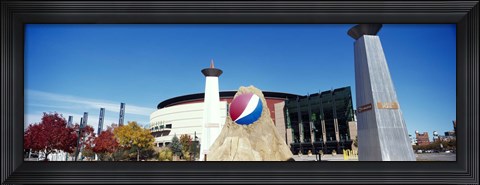 Framed Pepsi Center, Denver, Denver County, Colorado Print