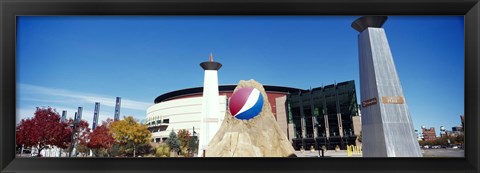 Framed Pepsi Center, Denver, Denver County, Colorado Print