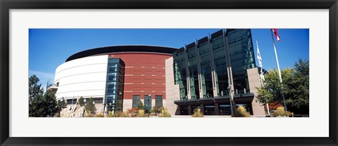 Framed Building in a city, Pepsi Center, Denver, Colorado Print