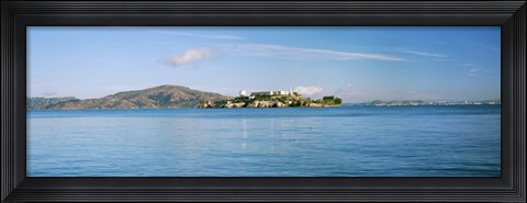 Framed Alcatraz Island, San Francisco, California, USA Print