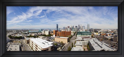 Framed Buildings in Downtown Los Angeles, Los Angeles County, California, USA 2011 Print