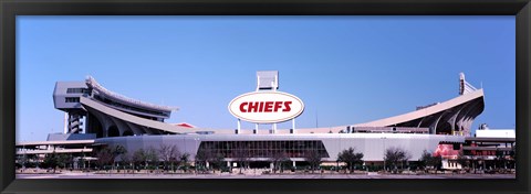 Framed Arrowhead Stadium, Kansas City, Missouri Print