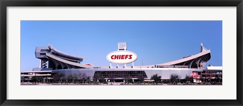 Framed Arrowhead Stadium, Kansas City, Missouri Print