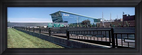 Framed Kansas City Star building, Kansas City, Missouri, USA Print