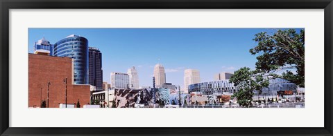 Framed Jazz District, Kansas City, Missouri Print