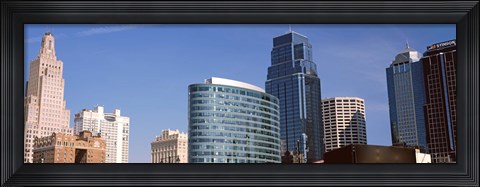 Framed Downtown Kansas City, Missouri Print