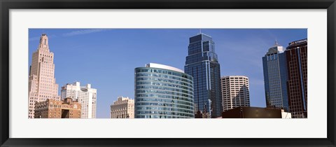 Framed Downtown Kansas City, Missouri Print