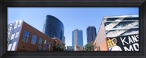 Framed Street art at Downtown Kansas City, Missouri, USA Print