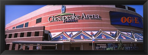 Framed Low angle view of a stadium, Chesapeake Energy Arena, Oklahoma City, Oklahoma, USA Print