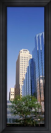 Framed Reflection on BMO Bank building, Oklahoma City, Oklahoma, USA Print