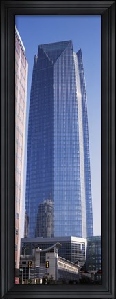 Framed Devon Tower, Oklahoma City, Oklahoma Print