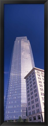 Framed Low angle view of the Devon Tower, Oklahoma City, Oklahoma Print