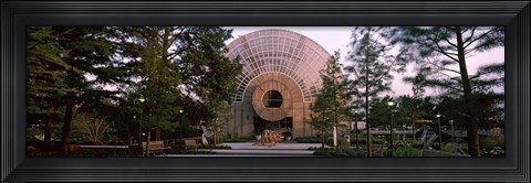 Framed Crystal Bridge Tropical Conservatory, Oklahoma City, Oklahoma, USA Print