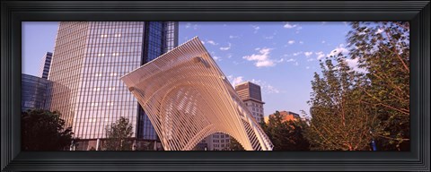Framed Myriad Botanical Gardens bandshell, Oklahoma City, Oklahoma, USA Print