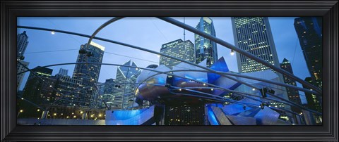 Framed Jay Pritzker Pavilion, Millennium Park, Chicago, Illinois Print