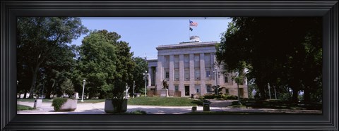 Framed Government building in a city, City Hall, Raleigh, Wake County, North Carolina, USA Print