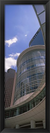 Framed Low angle view of a building, Chevron Building, Houston, Texas Print