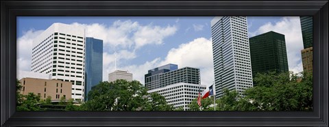 Framed Downtown Houston, Texas, USA Print