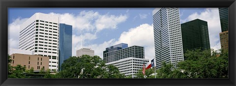 Framed Downtown Houston, Texas, USA Print