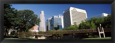 Framed Qwest Building, Omaha, Nebraska Print