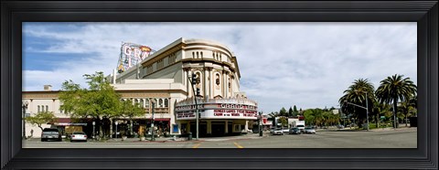 Framed Grand Lake Theater in Oakland, California, USA Print