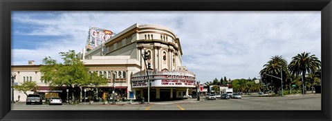 Framed Grand Lake Theater in Oakland, California, USA Print