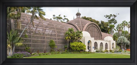 Framed Botanical Building in Balboa Park, San Diego, California, USA Print