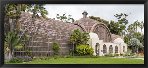 Framed Botanical Building in Balboa Park, San Diego, California, USA Print