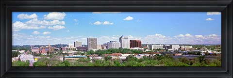 Framed Buildings in a city, Colorado Springs, Colorado Print