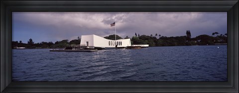 Framed Pearl Harbor, Honolulu, Hawaii Print