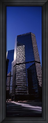 Framed Bank building in a city, Key Bank Building, Denver, Colorado, USA Print