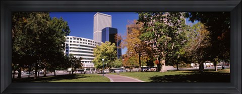 Framed Denver Post Building, Denver, Colorado, USA Print