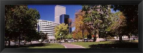 Framed Denver Post Building, Denver, Colorado, USA Print