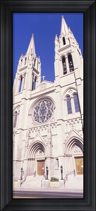Framed Facade of Cathedral Basilica of the Immaculate Conception, Denver, Colorado, USA Print