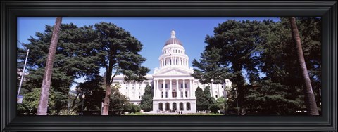 Framed California State Capitol Building, Sacramento, California Print