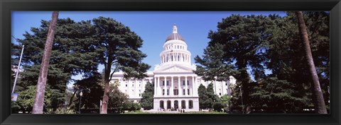 Framed California State Capitol Building, Sacramento, California Print