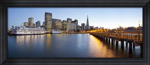 Framed San Francisco Pier, San Francisco, Califorina Print