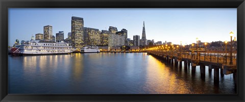 Framed San Francisco Pier, San Francisco, Califorina Print