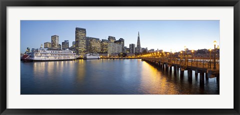 Framed San Francisco Pier, San Francisco, Califorina Print