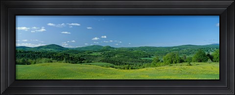 Framed Farm, Peacham, Vermont, USA Print