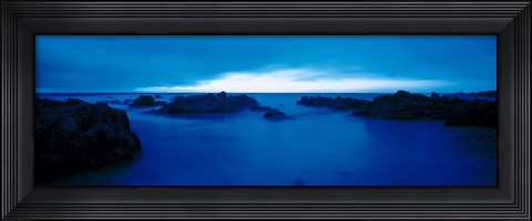 Framed Pacific Coast Monterey CA USA Print