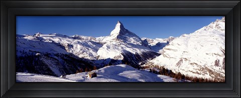 Framed Matterhorn, Zermatt, Switzerland (horizontal) Print