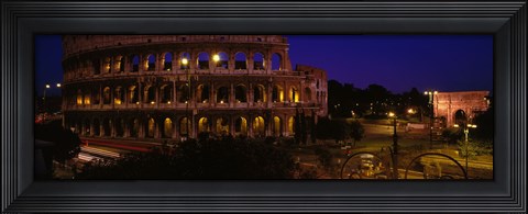 Framed Italy, Rome, Colosseum Print