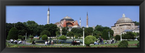 Framed Hagia Sophia, Istanbul, Turkey Print