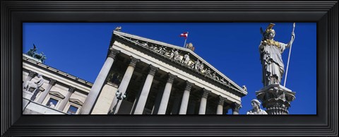 Framed Austria, Vienna, Parliament Print