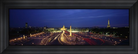 Framed France, Paris, Place de la Concorde Print