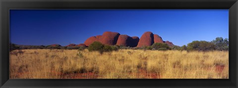 Framed Mount Olga, Uluru-Kata Tjuta National Park, Australia Print