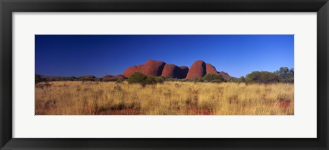 Framed Mount Olga, Uluru-Kata Tjuta National Park, Australia Print