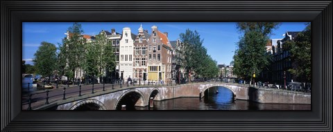 Framed Row Houses, Amsterdam, Netherlands Print
