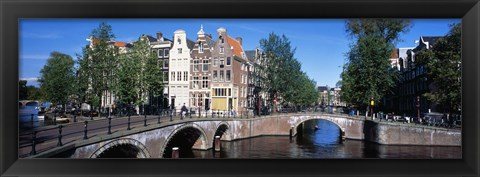 Framed Row Houses, Amsterdam, Netherlands Print